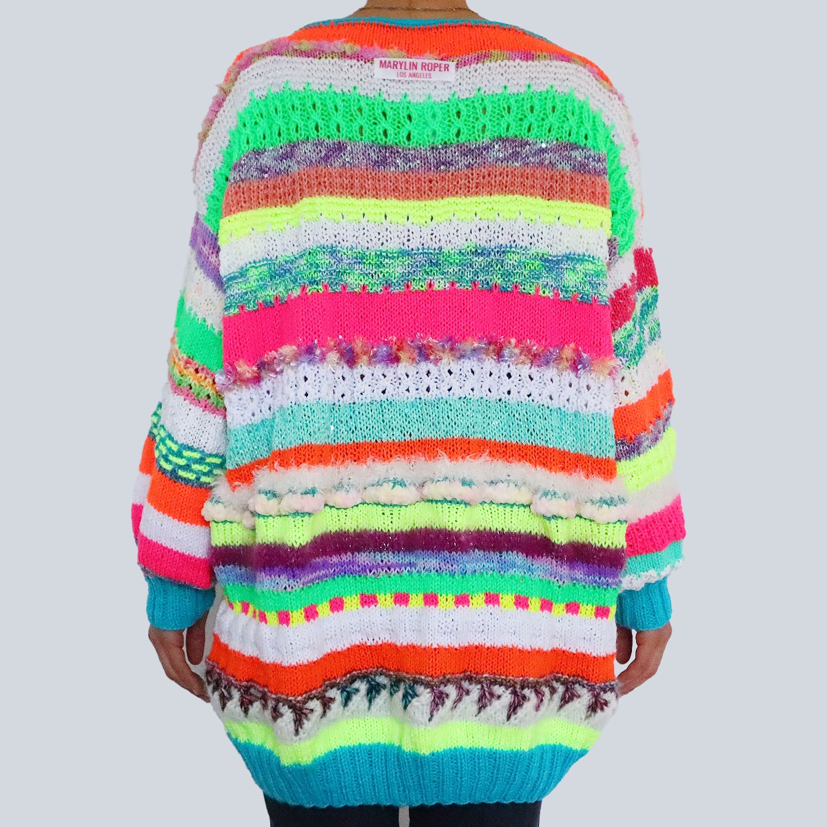 Venice Beach Boy Neon Sweater Size S-L - MARYLIN ROPER